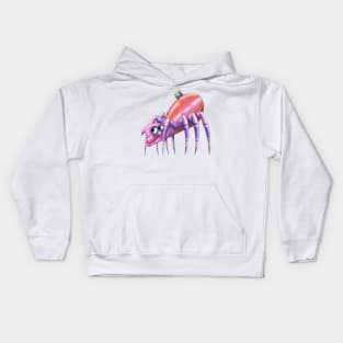 Desert Arocknid: Pink Kids Hoodie